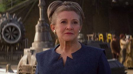 Carrie Fisher died in 2016 at the age of 60 which is why unused clips of the actress will be used in The Rise of Skywalker.